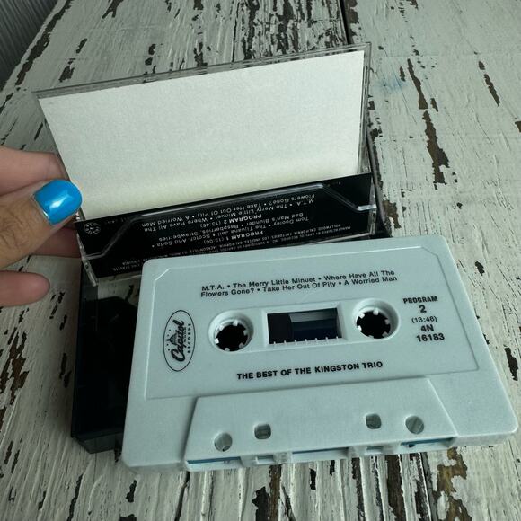 The Best of the Kingston Trip A Capitol Re-issue Cassette Tape 16183 Vintage - Picture 3 of 5